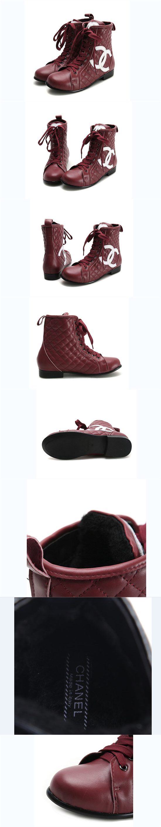 ブランド通販シャネル 中古 長靴 CHANEL ブーツ 靴 シューズ 23155 ワインレッド激安屋-ブランドコピー