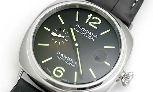 パネライコピー 時計 ラジオミール ブラックシール PAM00287