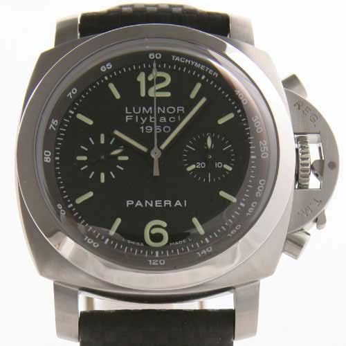 パネライコピー 時計 ルミノール1950 フライバッククロノ PAM00212