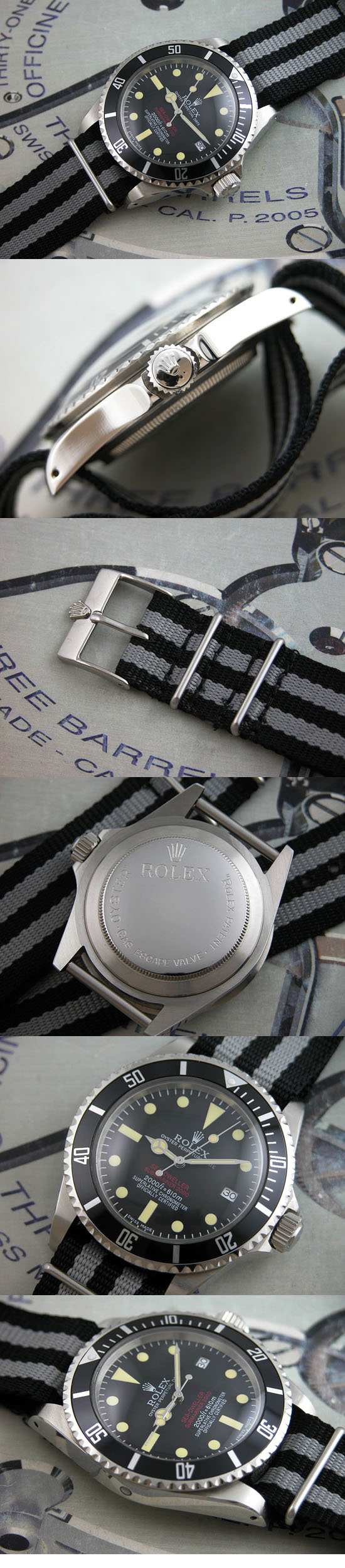 おしゃれなブランド時計がロレックス-シードゥエラー-ROLEX-ROL00072A-男性用を提供します.