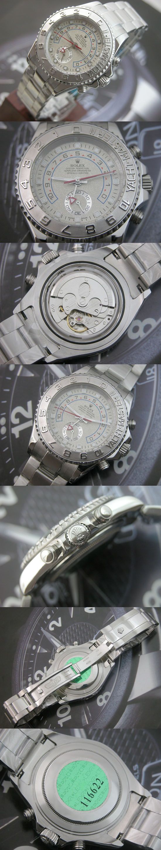 おしゃれなブランド時計がロレックス-ヨットマスターⅡ-ROLEX-116622-6-男性用を提供します.