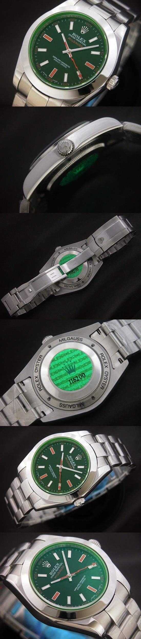 おしゃれなブランド時計がロレックス-ミルガウス-ROLEX-116200-4-男性用-JPを提供します.