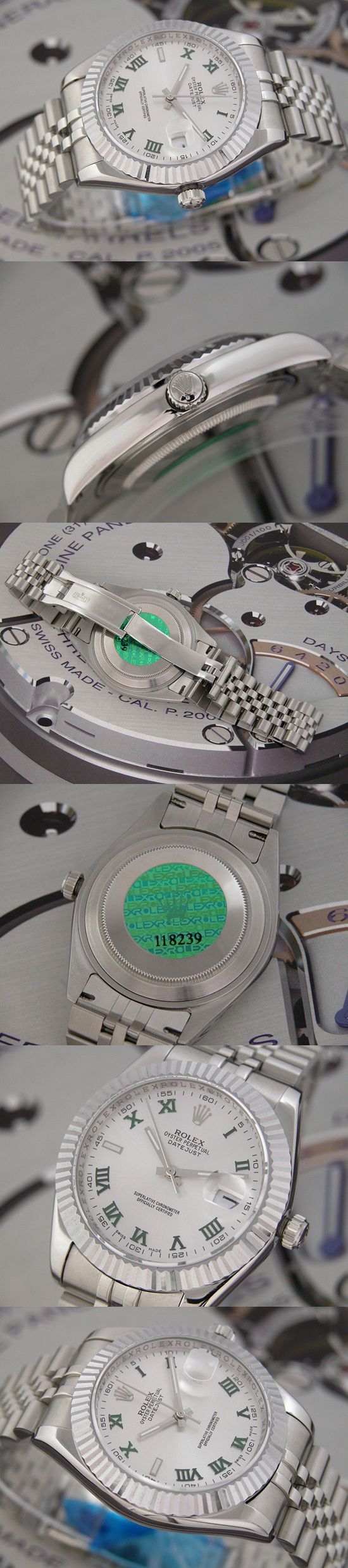 おしゃれなブランド時計がロレックス-デイトジャスト-ROLEX-118239-103-男性用を提供します.