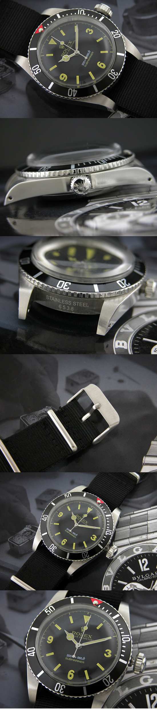 おしゃれなブランド時計がロレックス-サブマリーナ-ROLEX-16610-33-男性用を提供します.
