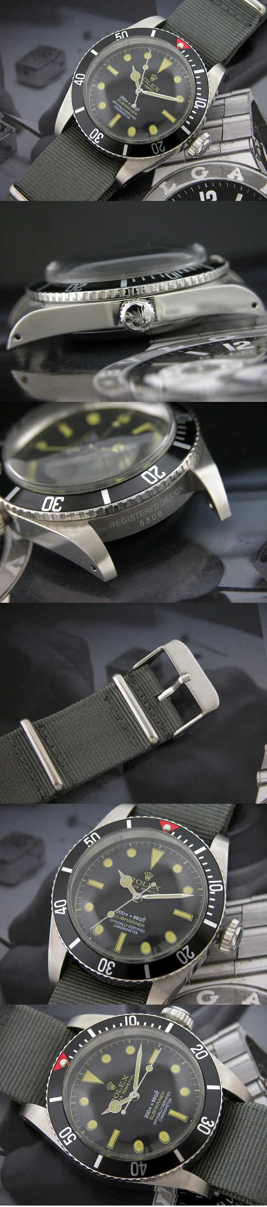 おしゃれなブランド時計がロレックス-サブマリーナ-ROLEX-16610-36-男性用を提供します.