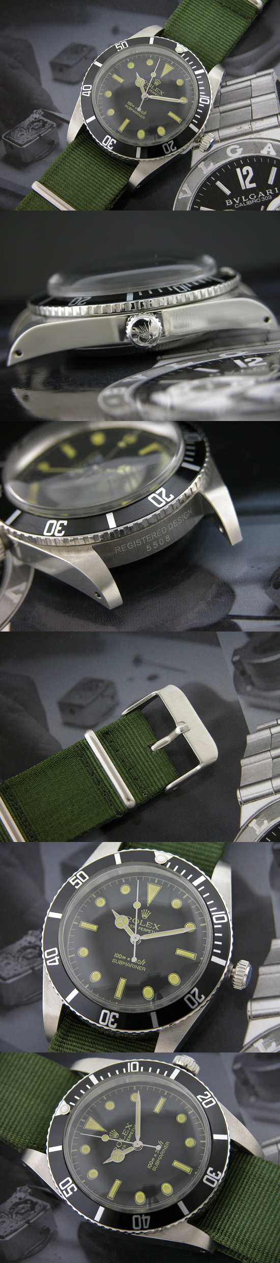 おしゃれなブランド時計がロレックス-サブマリーナ-ROLEX-16610-37-男性用を提供します.