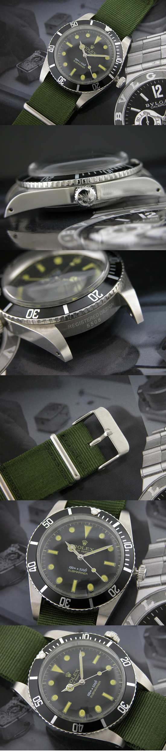 おしゃれなブランド時計がロレックス-サブマリーナ-ROLEX-16610-38-男性用を提供します.