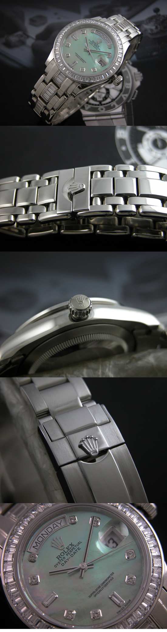 おしゃれなブランド時計がロレックス-デイデイト-ROLEX-RO00469S-男性用を提供します.