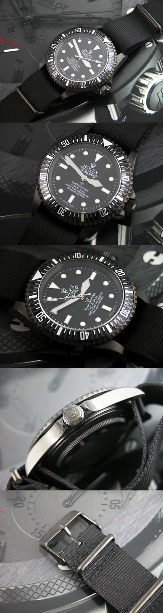 おしゃれなブランド時計がロレックス-サブマリーナ-ROLEX-14060M-44-男性用を提供します.