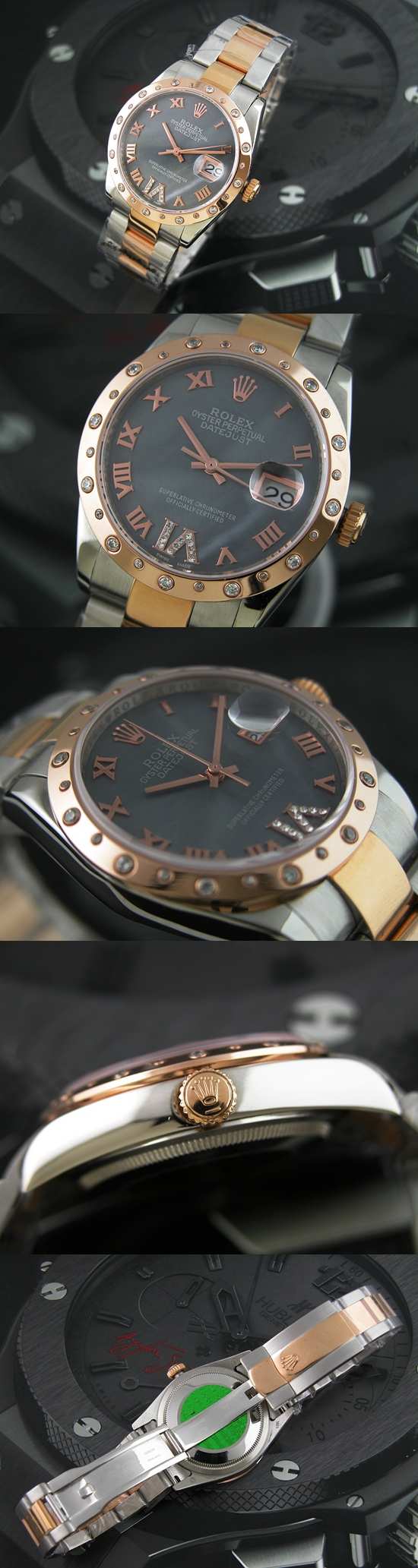 おしゃれなブランド時計がロレックス-デイトジャスト-ROLEX-ROL00486S-男性用を提供します.