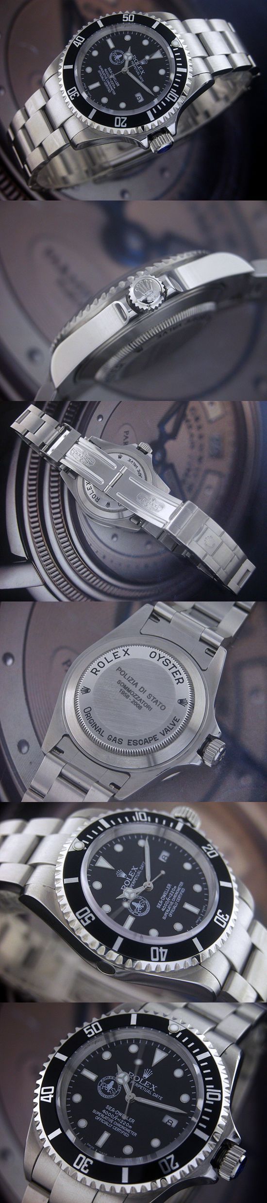 おしゃれなブランド時計がロレックス-シードゥエラー-ROLEX-16600-7-男性用を提供します.