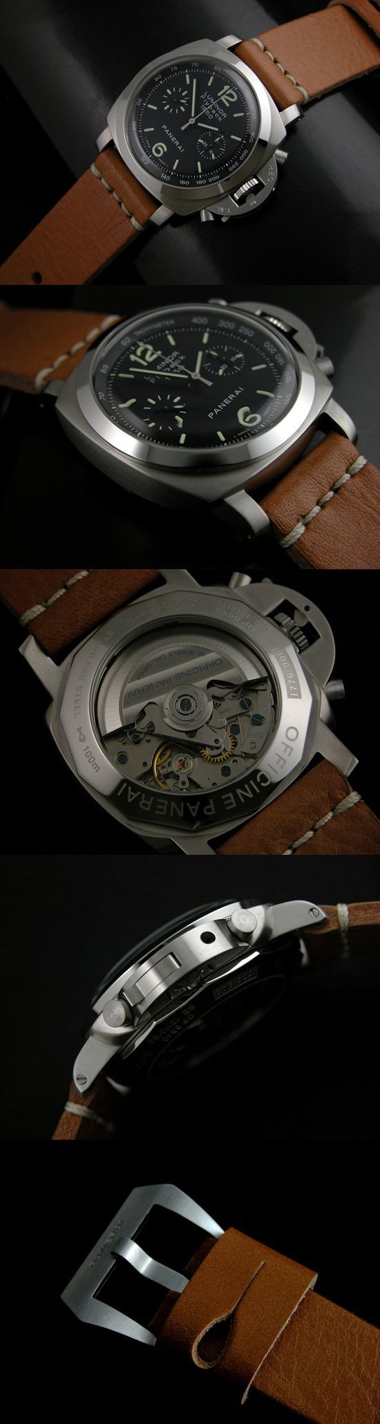 おしゃれなブランド時計がパネライ-ルミノール1950-PANERAI-PAM212-be-男性用を提供します.