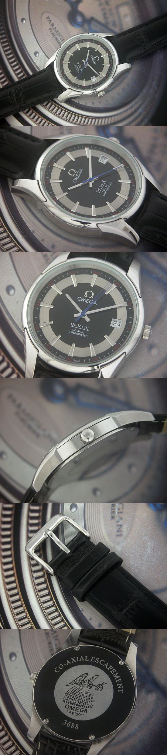 おしゃれなブランド時計がオメガ-デビル-OMEGA-431.33.41.21.01.001-ac-男性用を提供します.