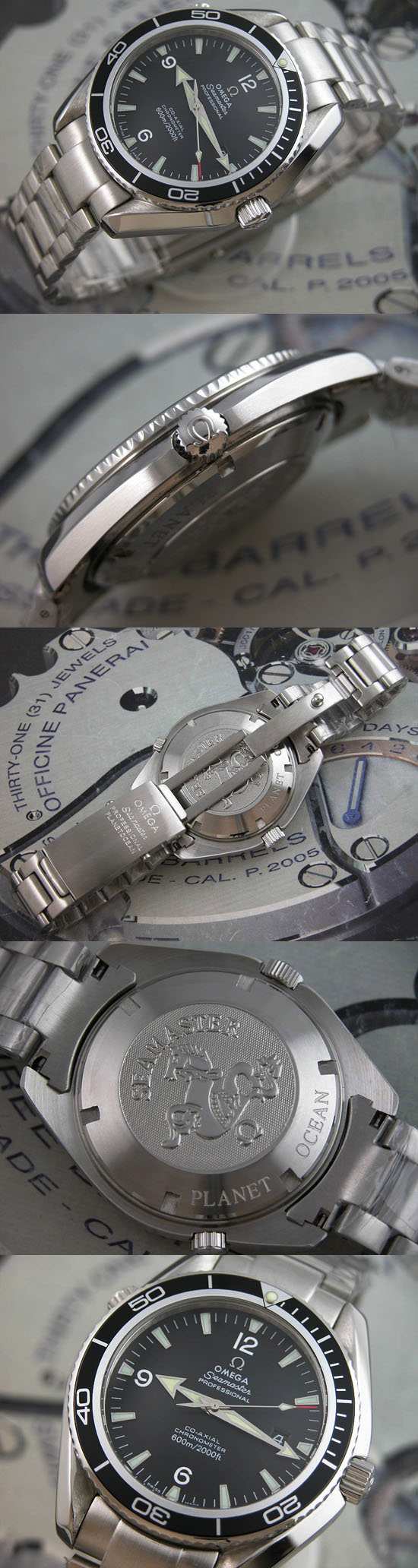 おしゃれなブランド時計がオメガ-シーマスター-OMEGA-2200-50-bn-男性用を提供します.