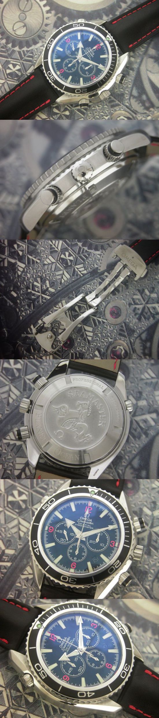おしゃれなブランド時計がオメガ-シーマスター-OMEGA-2910.51.82-男性用を提供します.