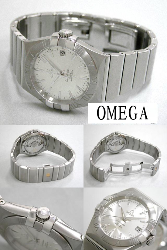 おしゃれなブランド時計がオメガ OMEGA コンステレーション 123.10.35.20.02.001 シルバーを提供します.