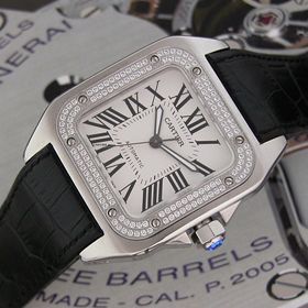 おしゃれなブランド時計がカルティエ-サントス100-CARTIER-WM500951-ap-男性用を提供します. 通販中国国内発送