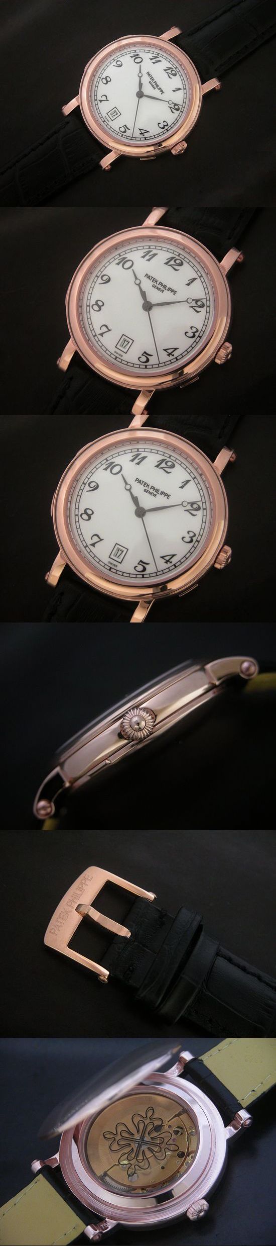 おしゃれなブランド時計がパテックフィリップ-カラトラバ-PATEK PHILIPPE-4860-aj-男性用を提供します.