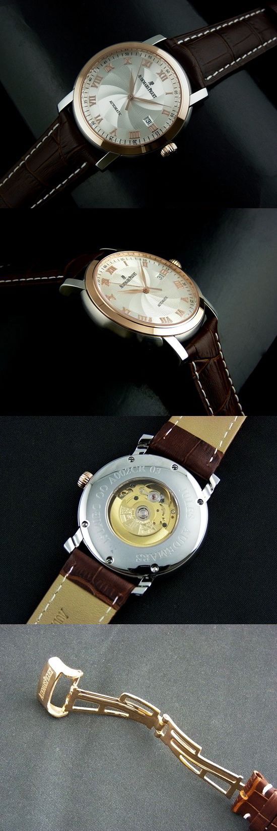 おしゃれなブランド時計がオーデマピゲ-ジュール オーデマ-AUDEMARS PIGUET-15120OR-OO-A088CR-03-男性用を提供します.