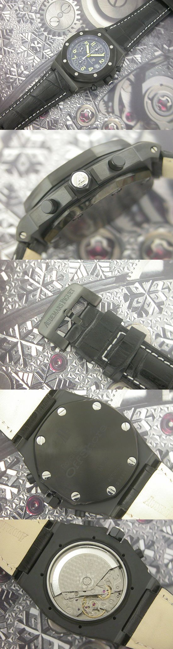 おしゃれなブランド時計がオーデマピゲ-ロイヤルオークオフショア-AUDEMARS PIGUET-25770SN.O.0001KE.01-男性用を提供します.