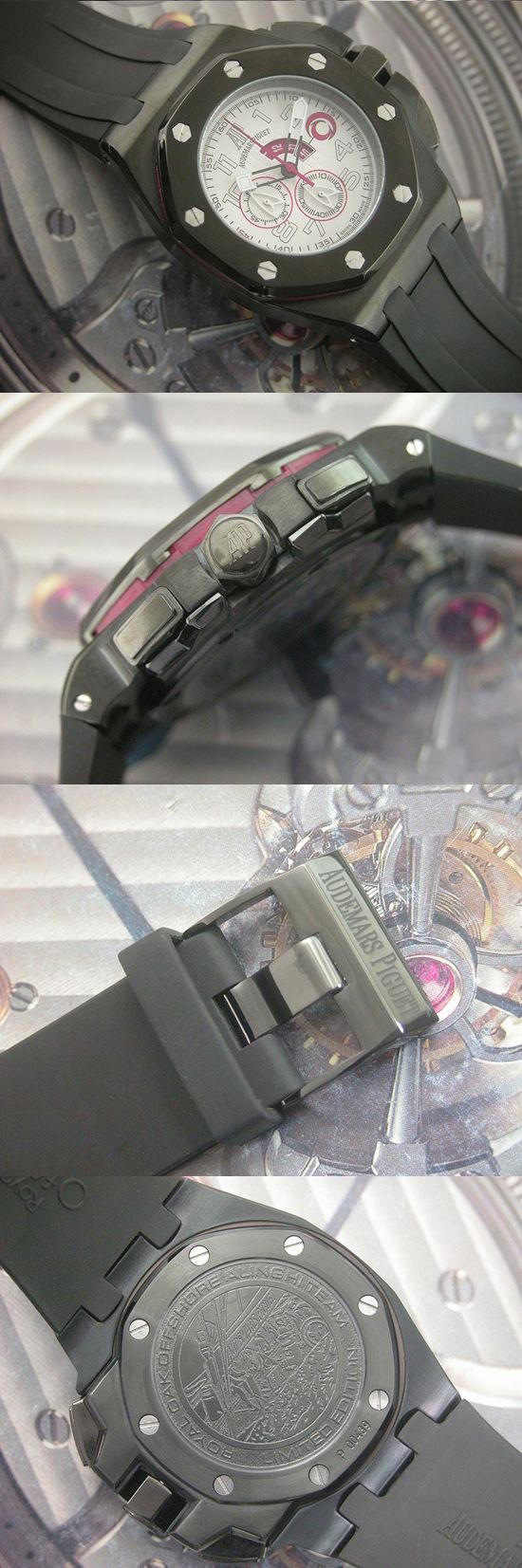 おしゃれなブランド時計がオーデマピゲ-ロイヤルオーク-AUDEMARS PIGUET-26062FS.00.A002CA.01-ab-男性用を提供します.