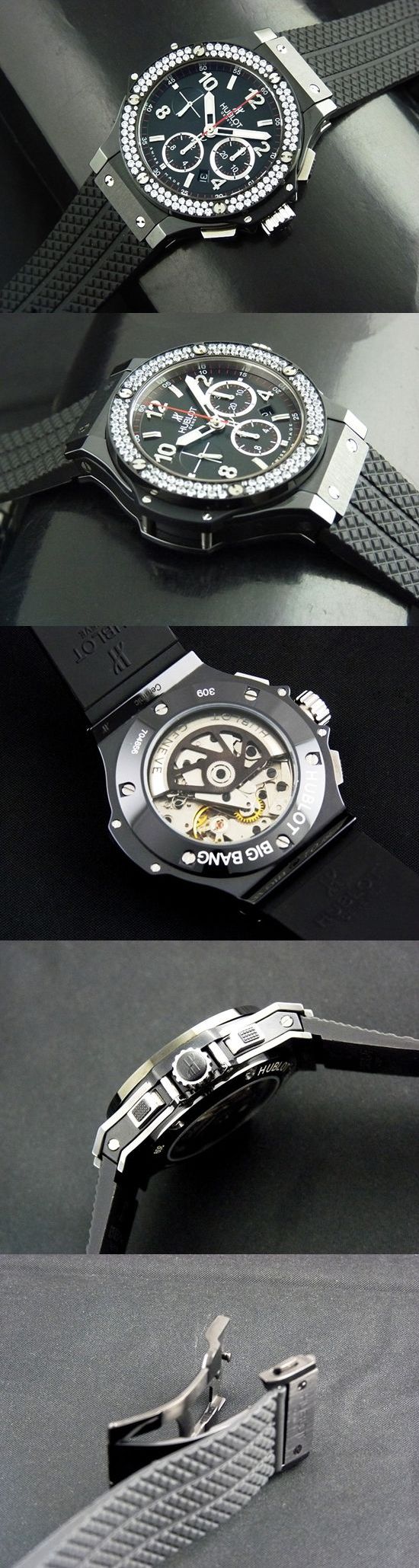 おしゃれなブランド時計がウブロ-ビッグバン-HUBLOT-301-CV-130-RX-110-114-ba-男性用を提供します.