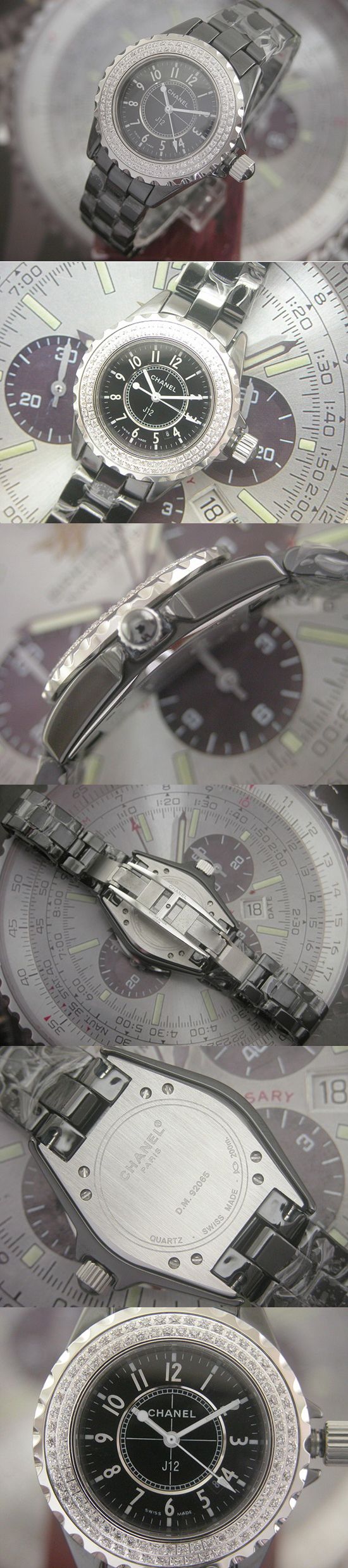 おしゃれなブランド時計がCHANEL-H0950-aa-シャネルーJ12-女性用を提供します.