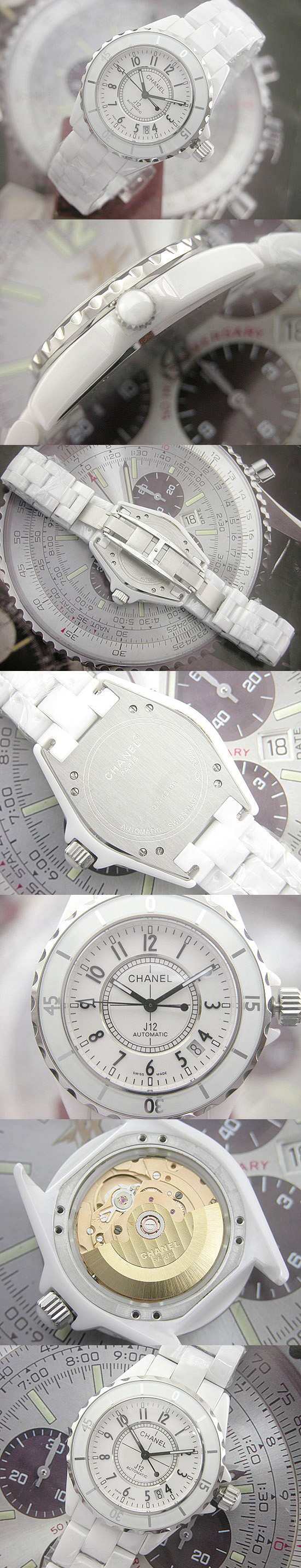 おしゃれなブランド時計がシャネル-CHANEL-H0970-J12-男性用を提供します.