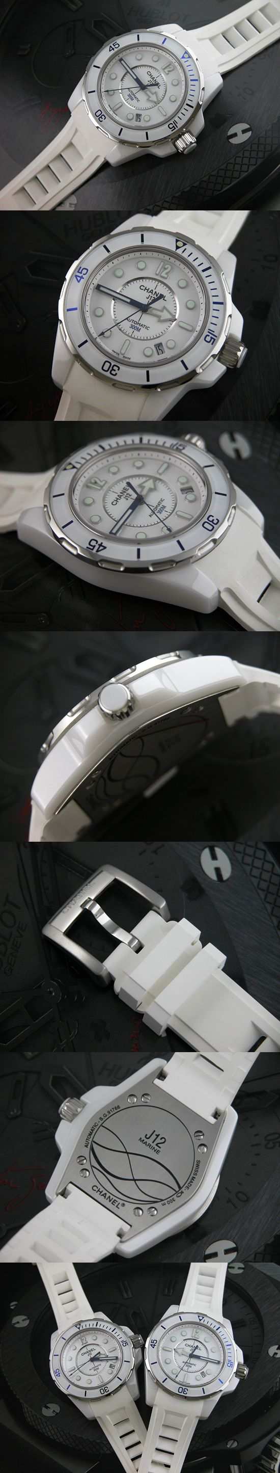 おしゃれなブランド時計がシャネル-CHANEL-H2560-bf-J12マリン-男性用を提供します.