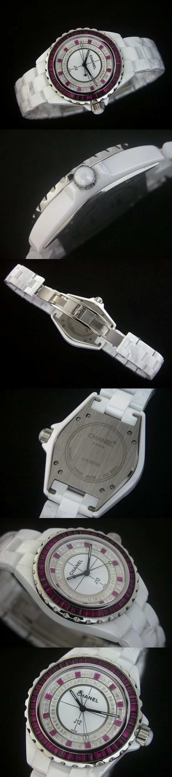 おしゃれなブランド時計がシャネル-CHANEL-H1761-ao-J12-男性用を提供します.
