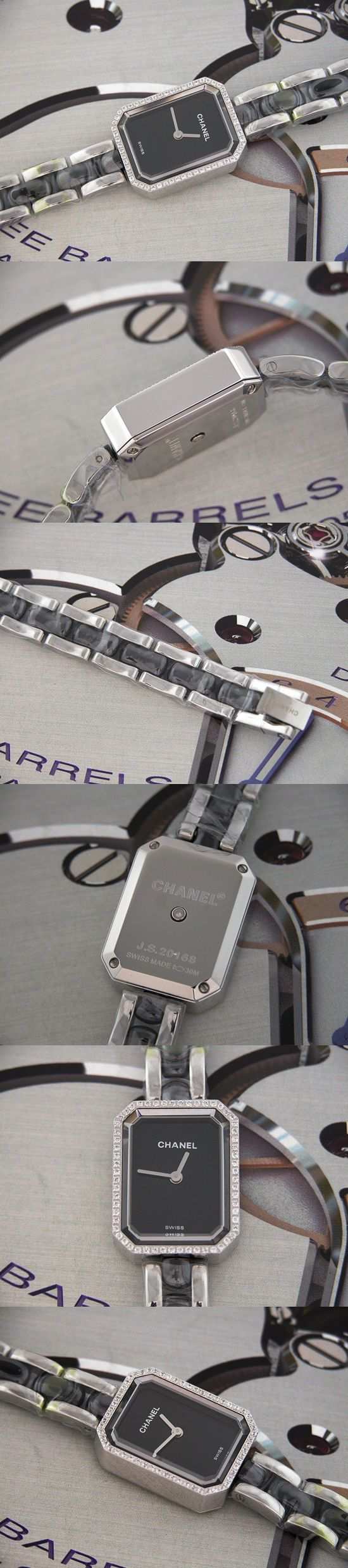 おしゃれなブランド時計がシャネル-CHANEL-H2163-プルミエール-女性用を提供します.