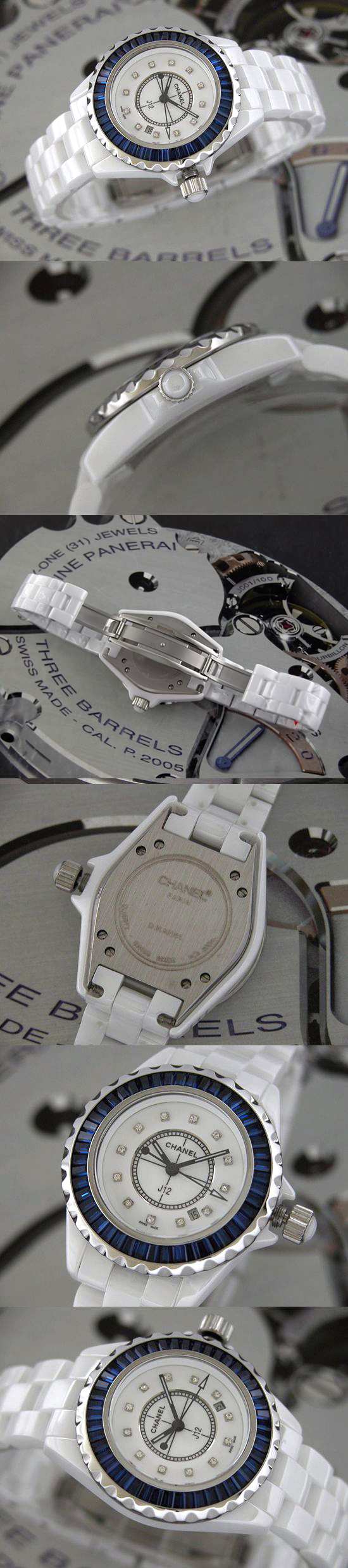 おしゃれなブランド時計がシャネル-CHANEL-H2020-av-J12-女性用を提供します.