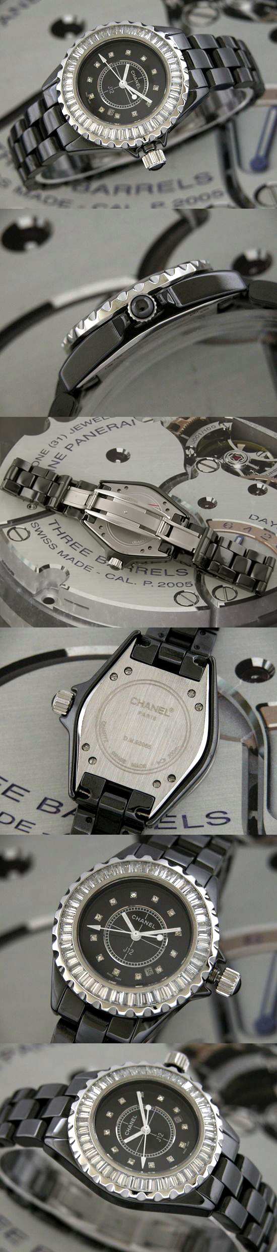 おしゃれなブランド時計がシャネル-CHANEL-H2014-aw-J12-女性用を提供します.