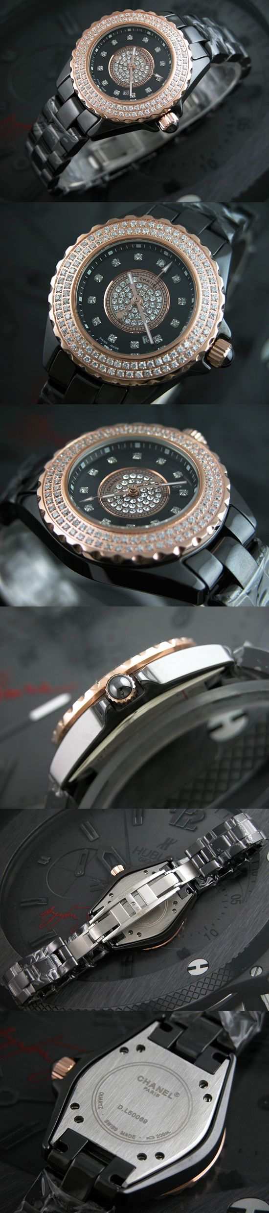 おしゃれなブランド時計がシャネル-CHANEL-CHA00046J-J12-女性用を提供します.