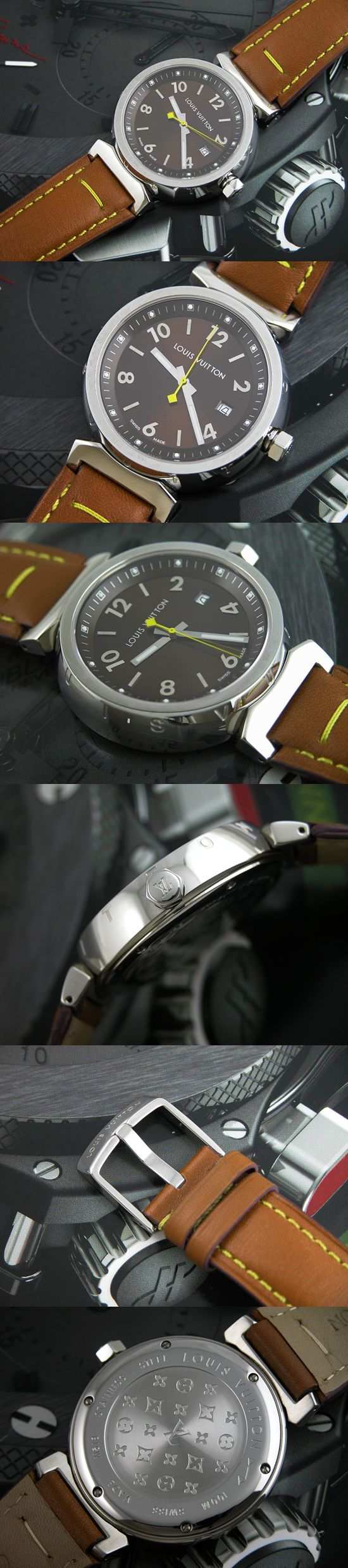 おしゃれなブランド時計がルイ ヴィトン-タンブール-LOUIS VUITTON-LV00031J-男性用/女性用を提供します.