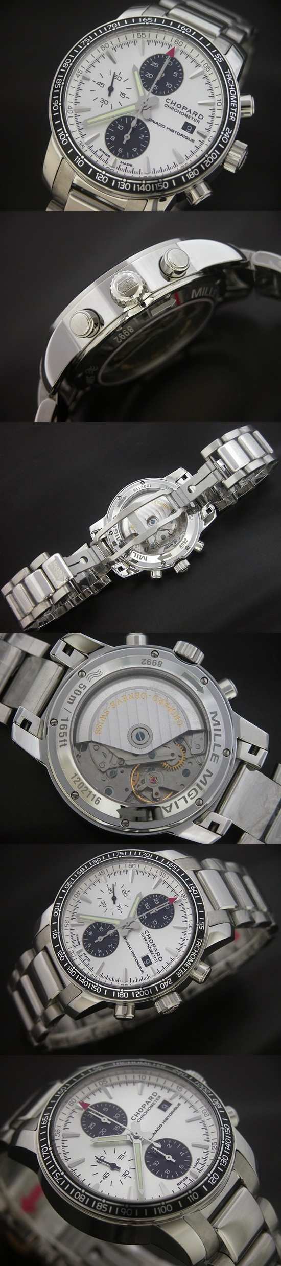 おしゃれなブランド時計がショパール-CHOPARD-ミッレミリア-16-8489-3001-ah 男性用腕時計を提供します.