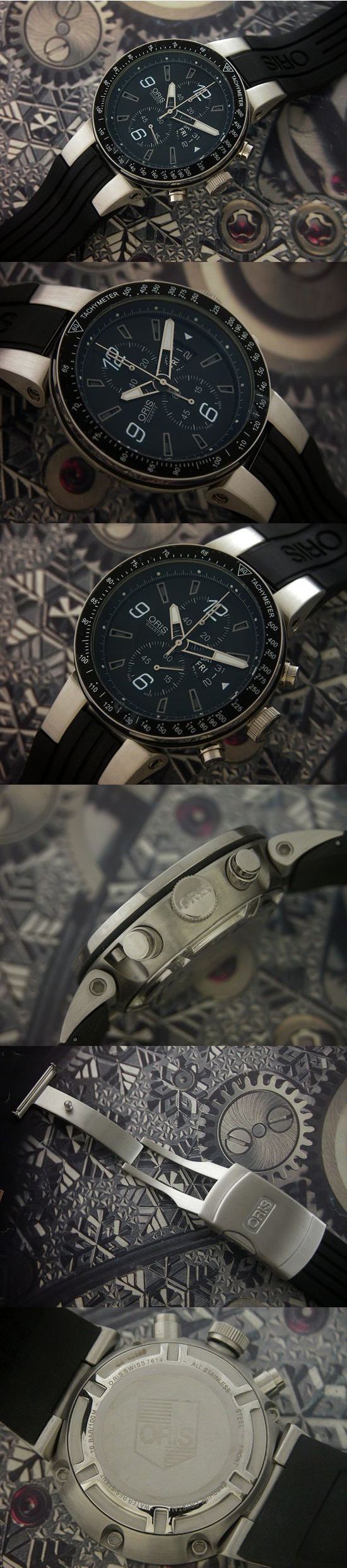 おしゃれなブランド時計がオリス-ウィリアムズ-ORIS-01 679 7614 4164-ae-男性用を提供します.