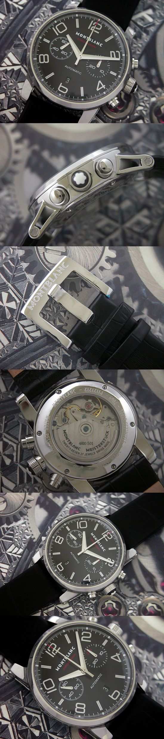 おしゃれなブランド時計がMONTBLANC-モンブラン-36972-af 男性用腕時計を提供します.